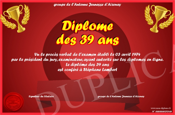 diplome 39